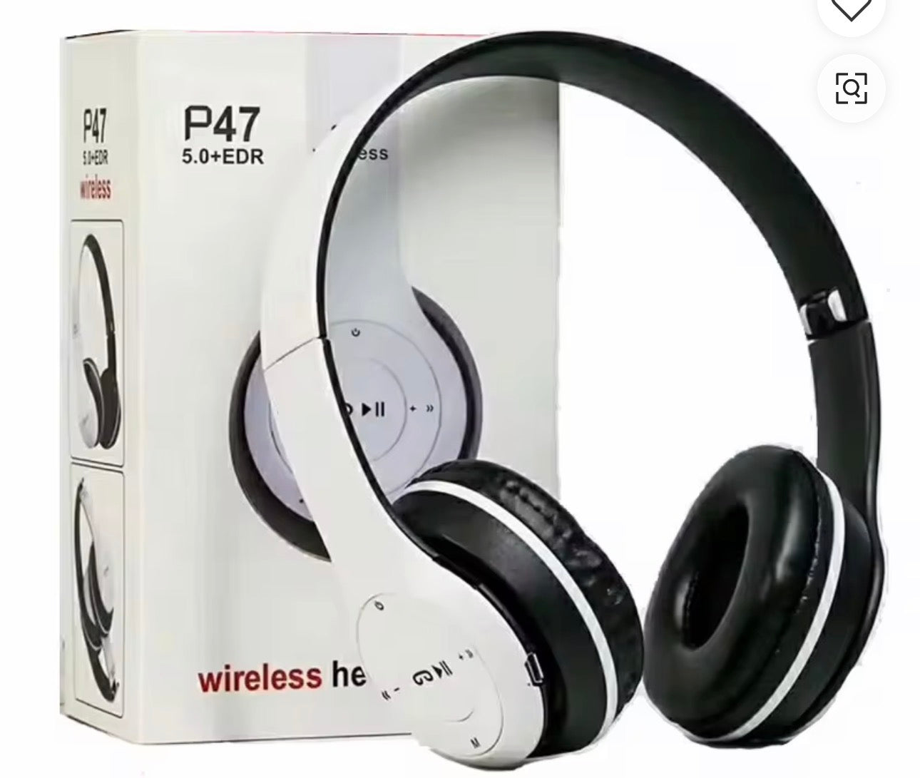 P 47 wireless headphones