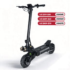 EOEOTWO Electric Scooter 6000W Dual Motor – 55MPH, 60-Mile Range