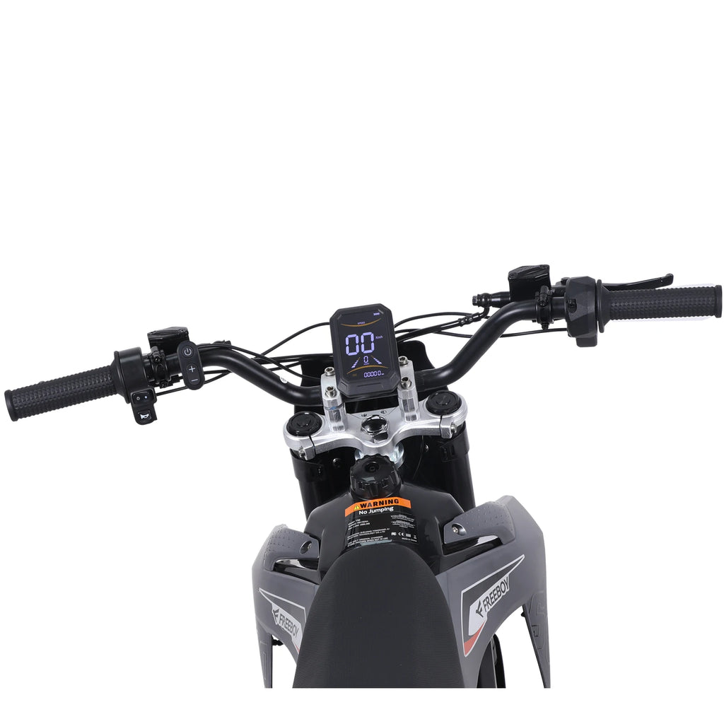 3000W Electric Dirt Bike – 48V 30Ah, 50km/h, 3-Speed Off-Road Motorcycle