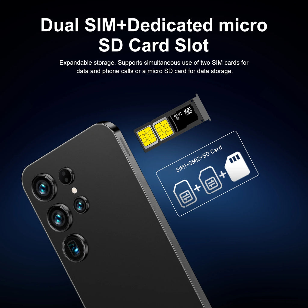 S26 Ultra 5G Smartphone – 22GB+2TB, 7.3" 144Hz, 108MP, Android 14