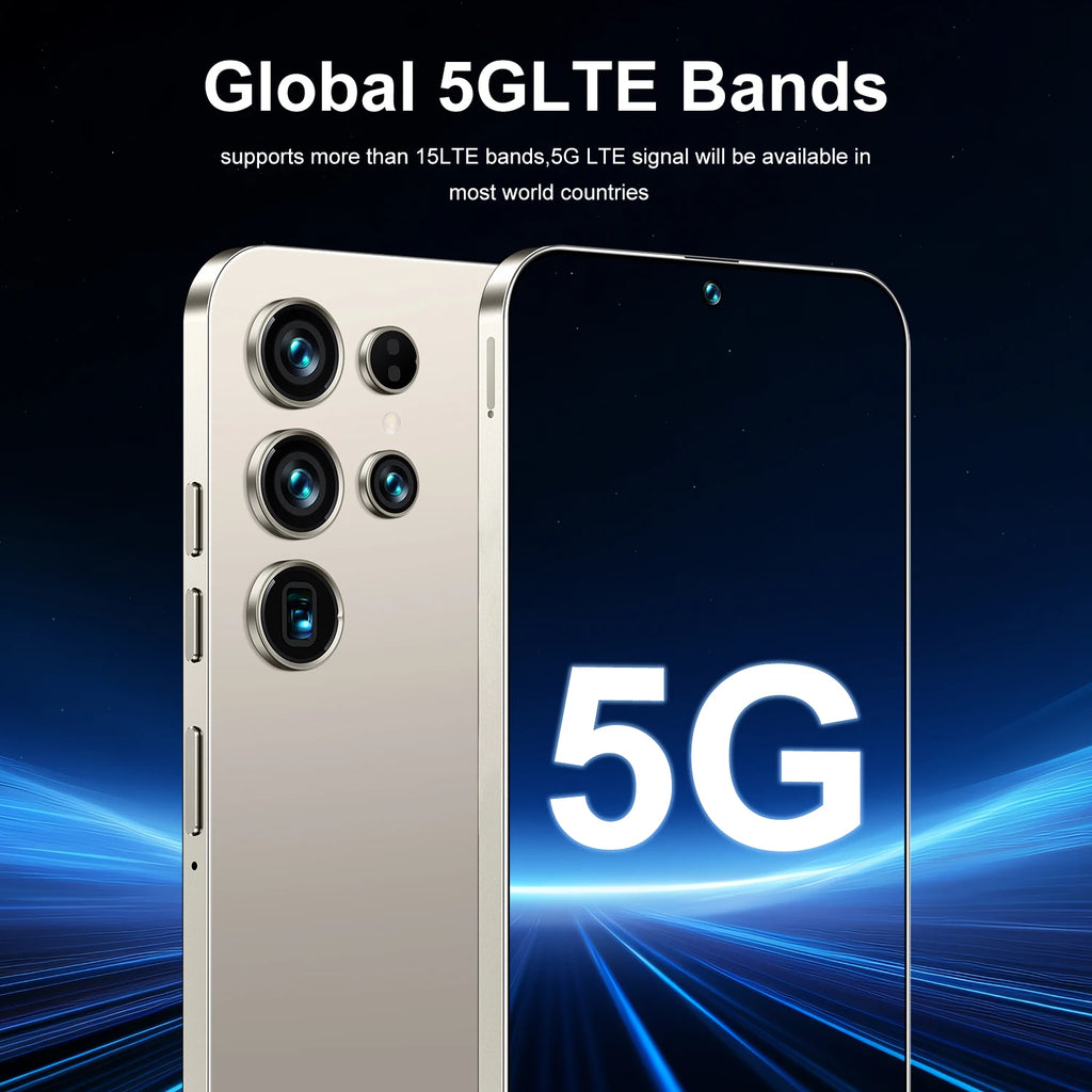 S26 Ultra 5G Smartphone – 22GB+2TB, 7.3" 144Hz, 108MP, Android 14