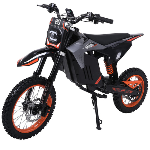 3000W Electric Dirt Bike – 48V 30Ah, 50km/h, 3-Speed Off-Road Motorcycle