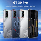 GT10 Pro 5G Smartphone – 16GB+1TB, Dual SIM, Waterproof, Face Recognition