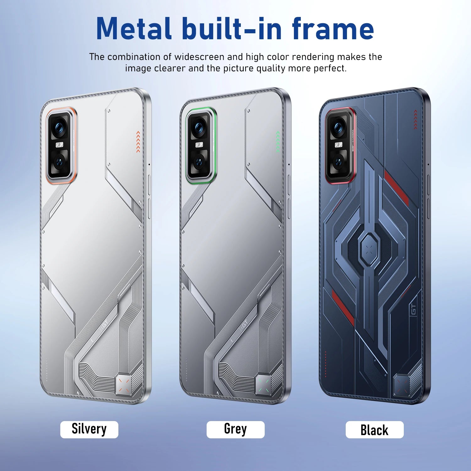 GT10 Pro 5G Smartphone – 16GB+1TB, Dual SIM, Waterproof, Face Recognition