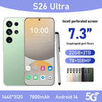 S26 Ultra 5G Smartphone – 22GB+2TB, 7.3" 144Hz, 108MP, Android 14