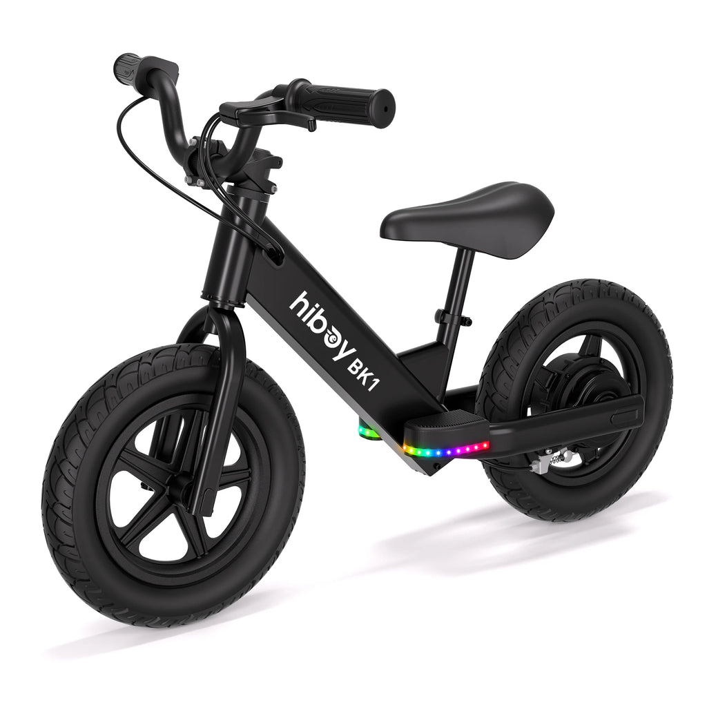 Hiboy BK1 Kids Electric Balance Bike 12 Inch, 5.6/9mph Speed, Adjustable Seat, 4.9 Miles Range for Ages 3-5