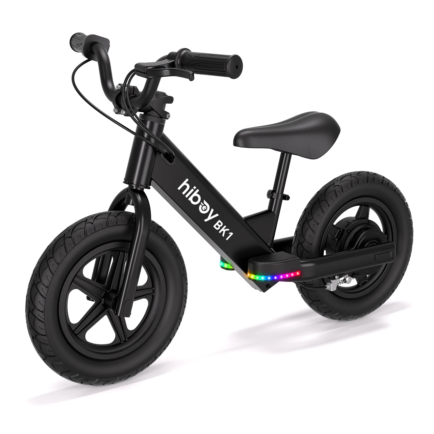 Hiboy BK1 Kids Electric Balance Bike 12 Inch, 5.6/9mph Speed, Adjustable Seat, 4.9 Miles Range for Ages 3-5