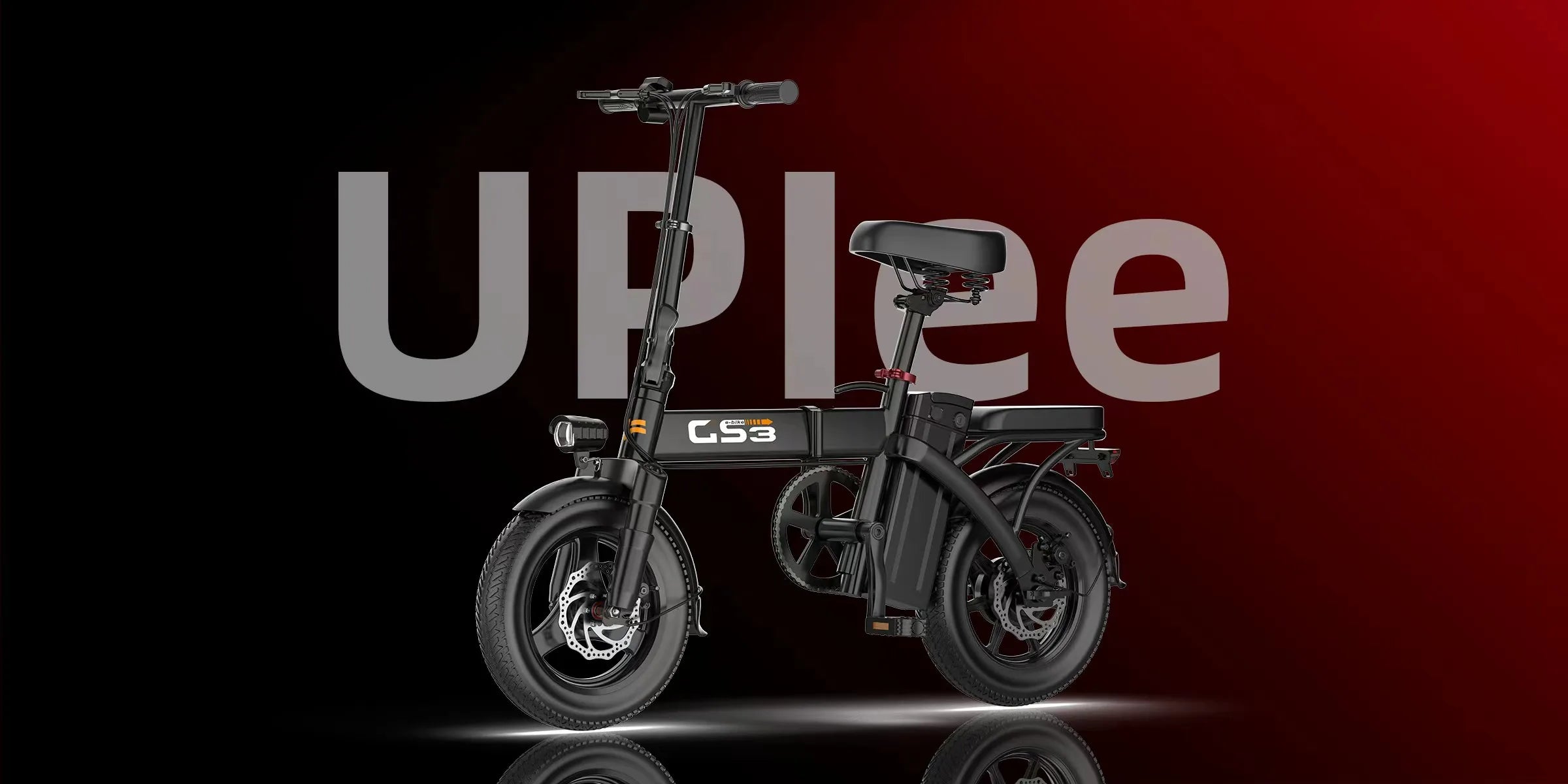 UPlee 14" Electric Bike – 500W, 48V 15Ah, 20MPH, 30-Mile Range, Lightweight