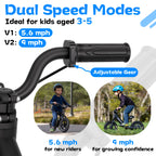 Hiboy BK1 Kids Electric Balance Bike 12 Inch, 5.6/9mph Speed, Adjustable Seat, 4.9 Miles Range for Ages 3-5