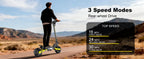 EOEOTWO 1200W Off-Road Electric Scooter – 48V, 30MPH, 11" Tubeless, Foldable