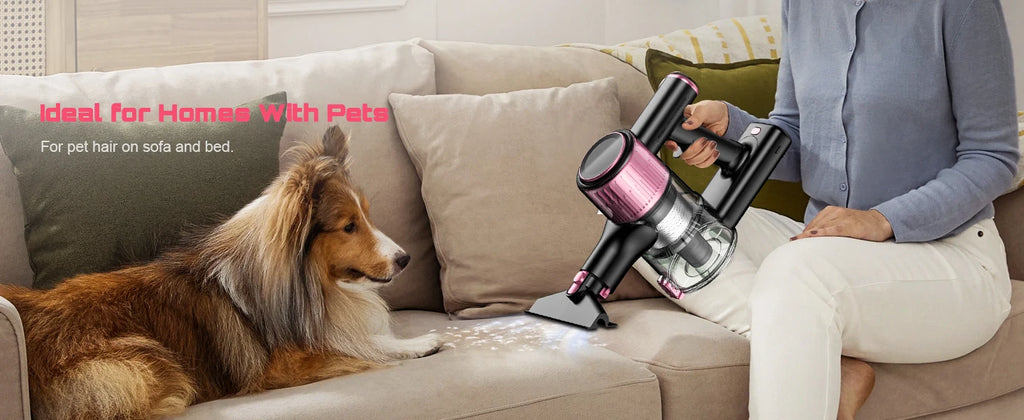 Cordless Vacuum Cleaner 10-in-1, 55Kpa Powerful Suction