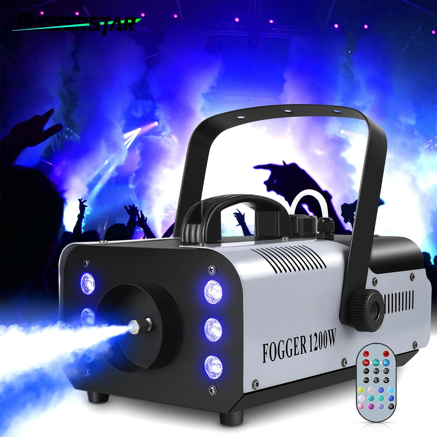 1200W Smoke Machine with RGB LED Lighting