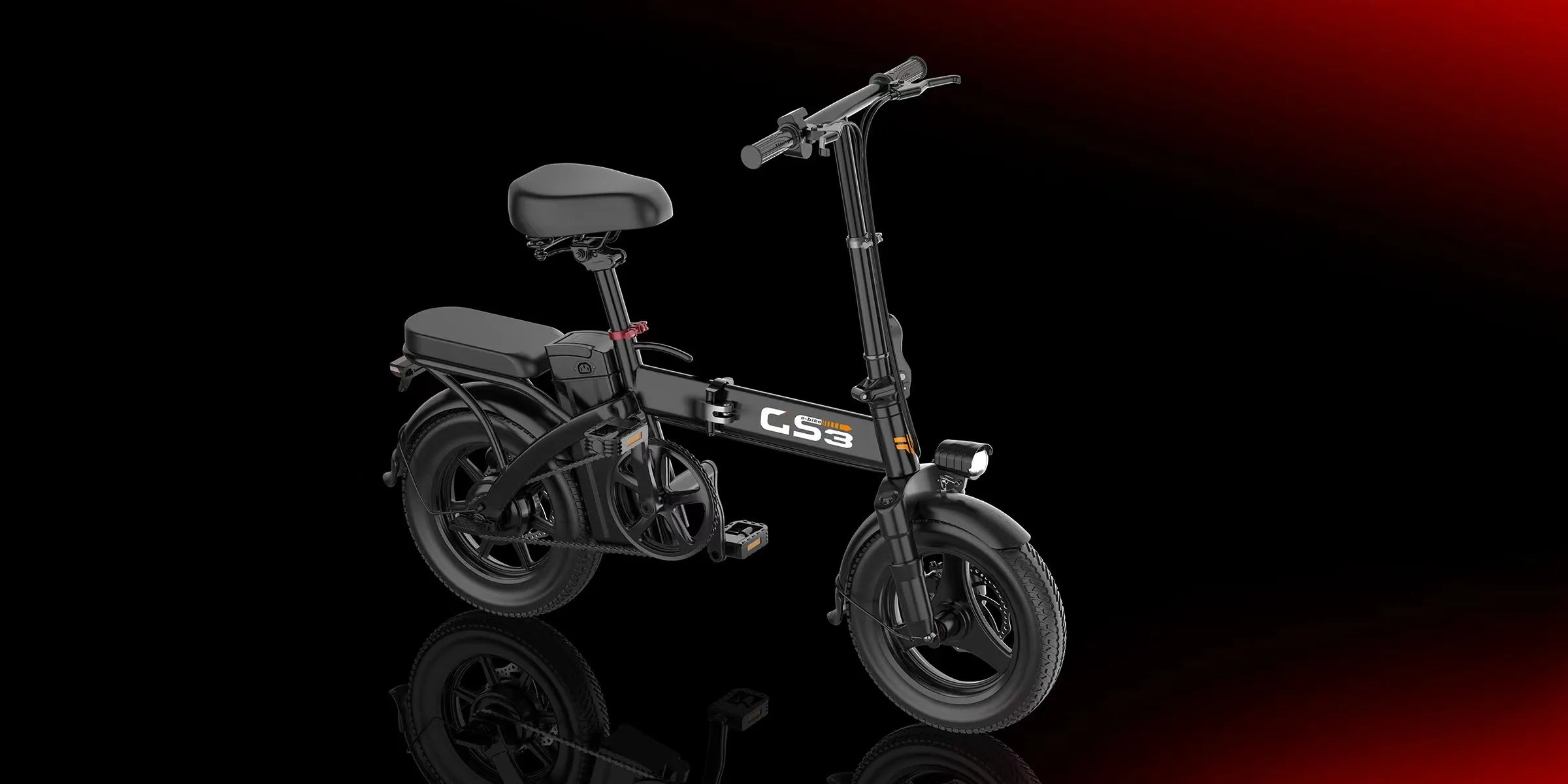 UPlee 14" Electric Bike – 500W, 48V 15Ah, 20MPH, 30-Mile Range, Lightweight