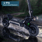 EOEOTWO Electric Scooter 6000W Dual Motor – 55MPH, 60-Mile Range