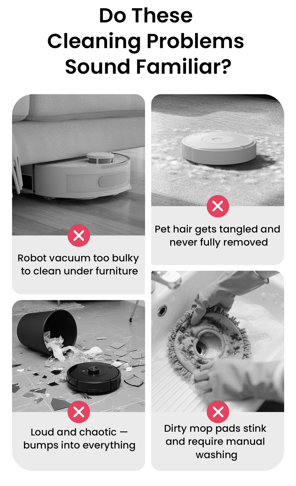 Lefant M3 Max Robot Vacuum & Mop – 20000Pa, Anti-Tangle, Auto Mop Washing