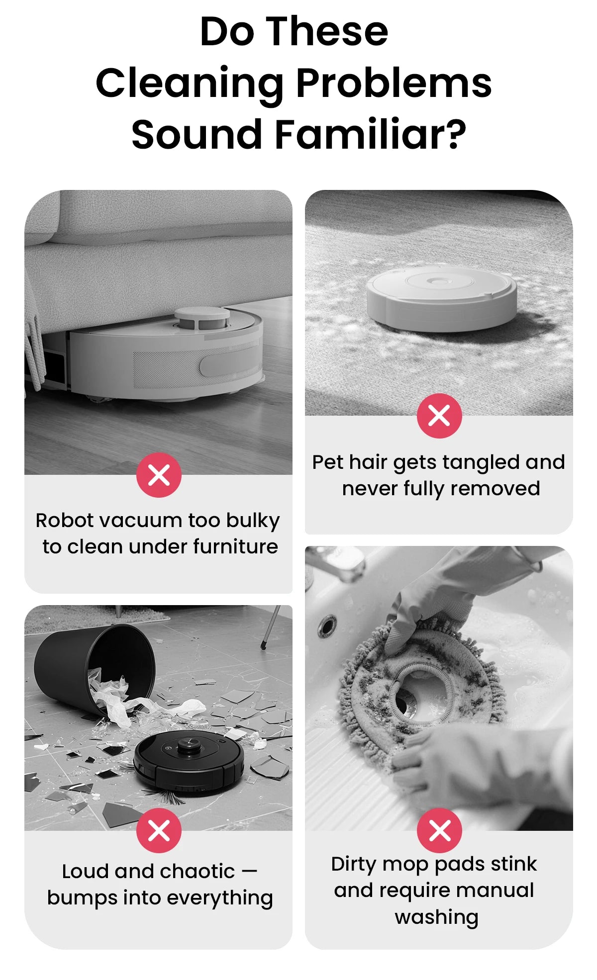 Lefant M3 Max Robot Vacuum & Mop – 20000Pa, Anti-Tangle, Auto Mop Washing