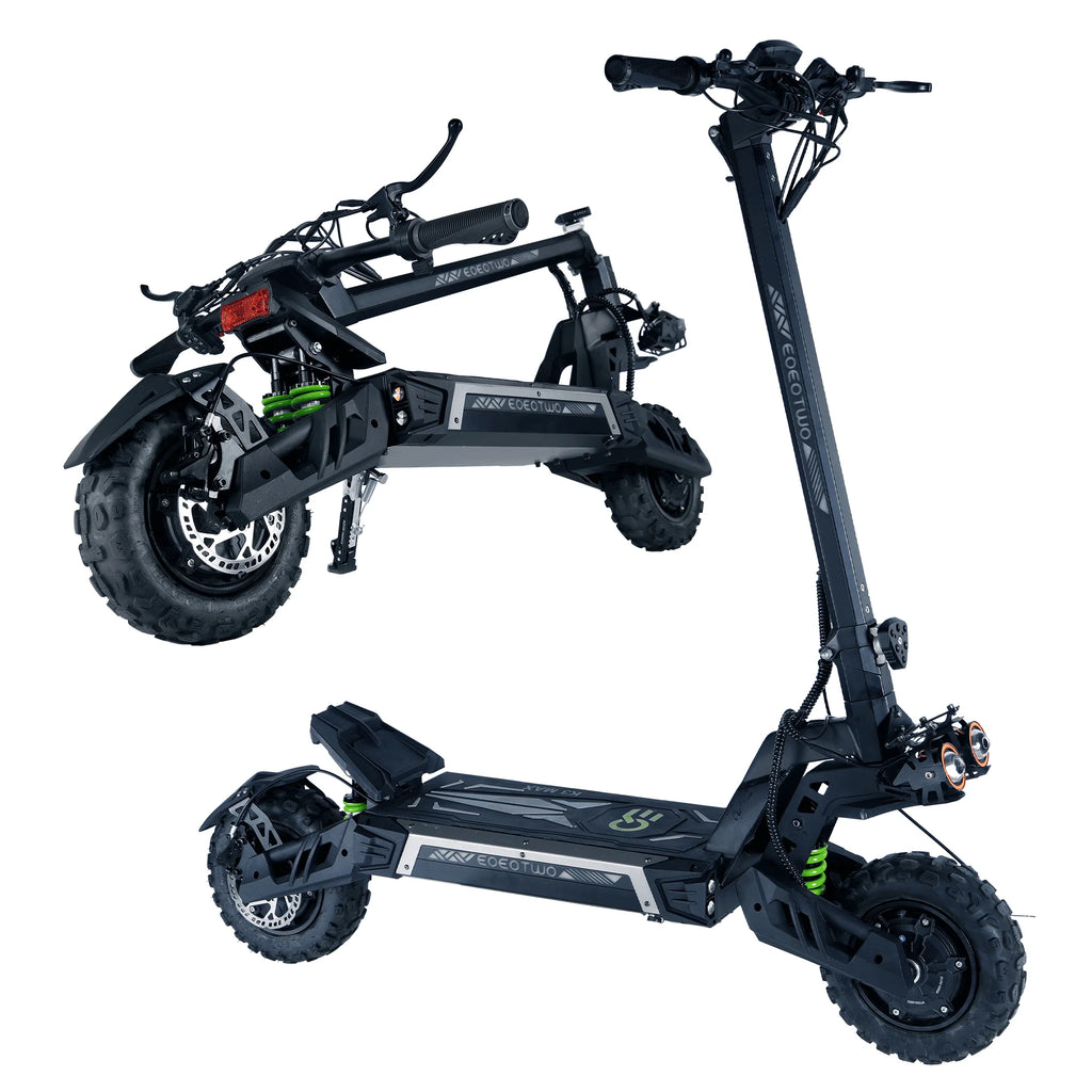 EOEOTWO Electric Scooter 6000W Dual Motor – 55MPH, 60-Mile Range