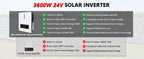 Y&H 3.6KW–4KW Hybrid Solar Inverter with 120A MPPT Controller