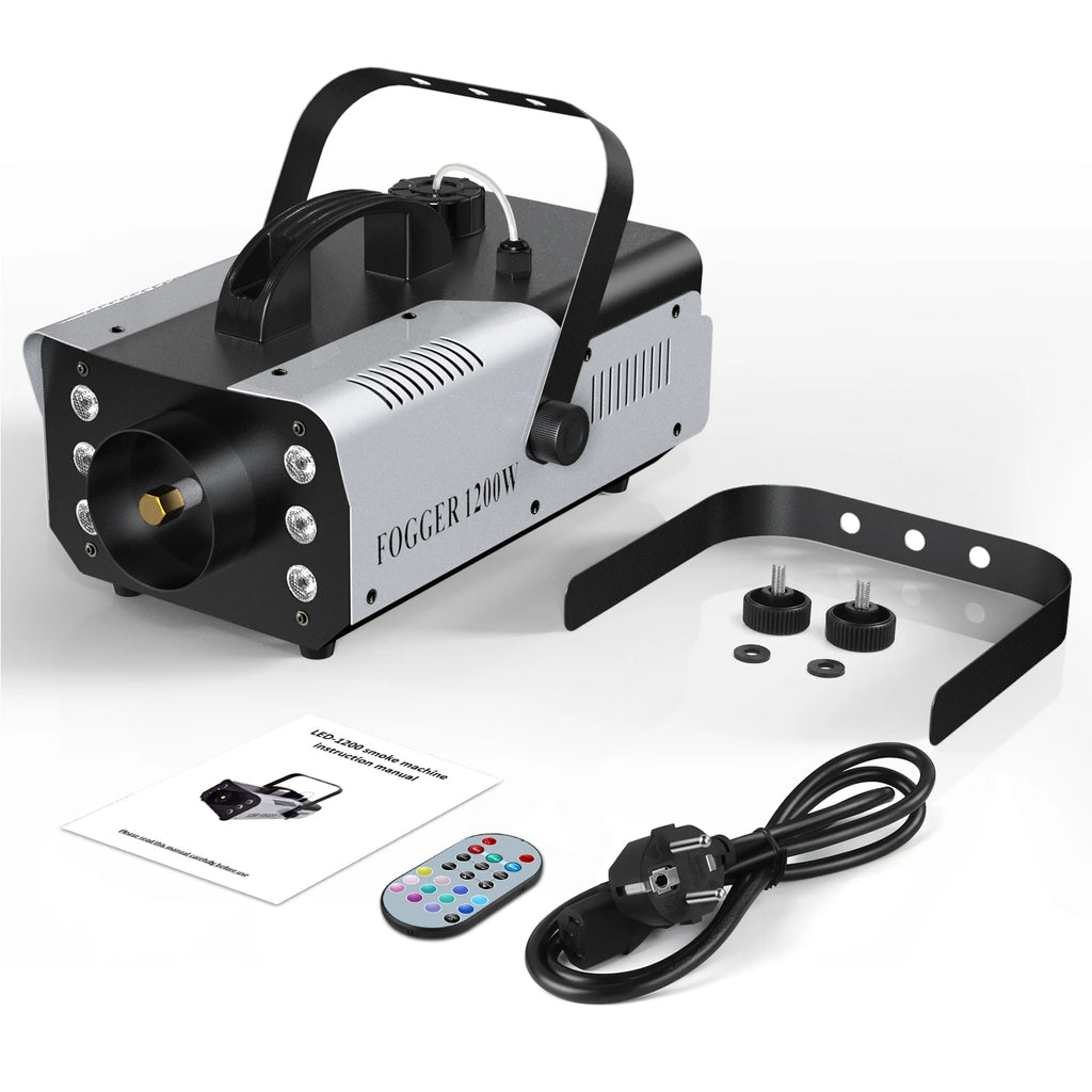 1200W Smoke Machine with RGB LED Lighting