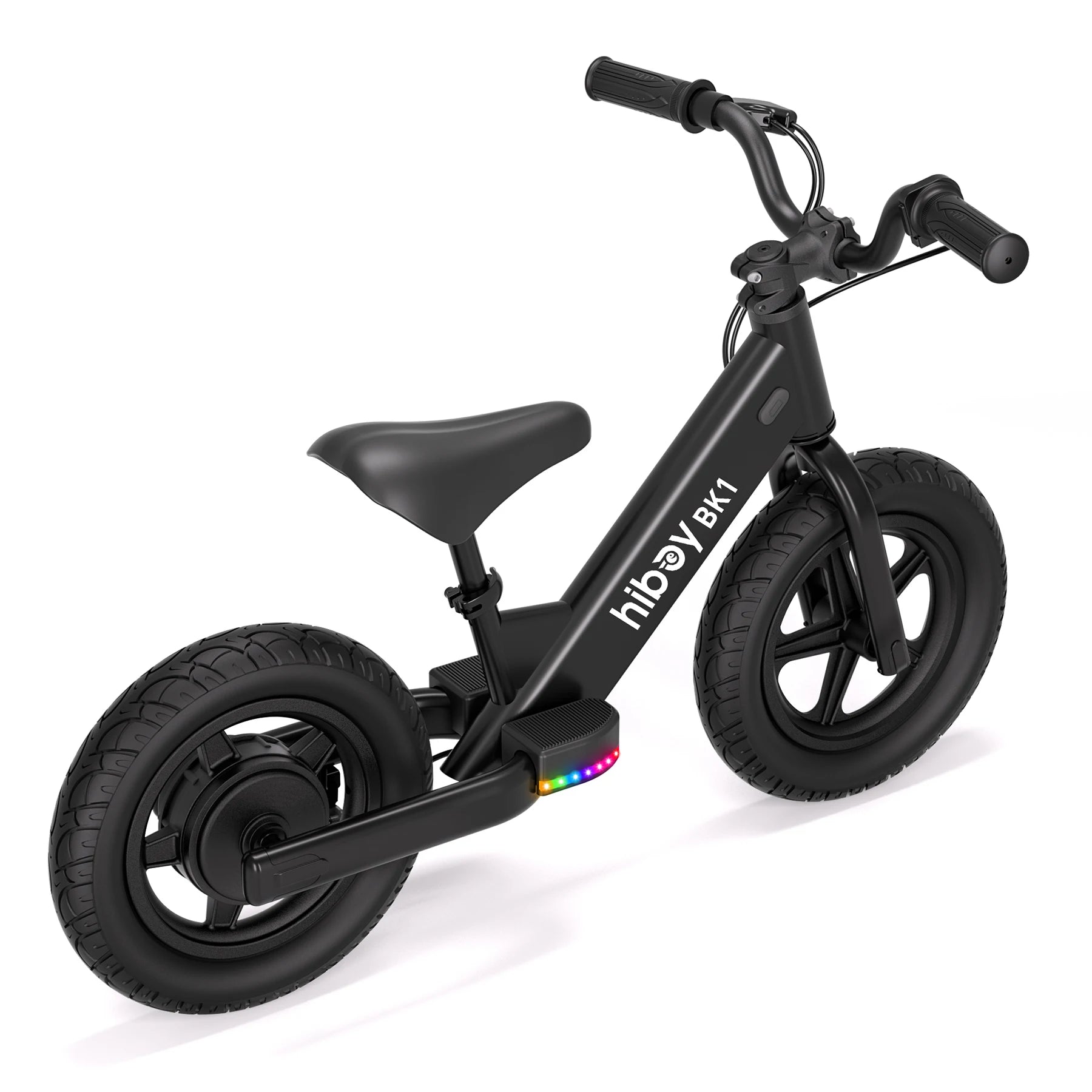 Hiboy BK1 Kids Electric Balance Bike 12 Inch, 5.6/9mph Speed, Adjustable Seat, 4.9 Miles Range for Ages 3-5