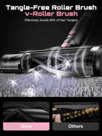 Cordless Vacuum Cleaner 10-in-1, 55Kpa Powerful Suction