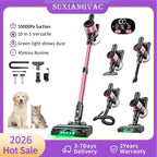 Cordless Vacuum Cleaner 10-in-1, 55Kpa Powerful Suction
