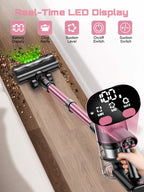 Cordless Vacuum Cleaner 10-in-1, 55Kpa Powerful Suction