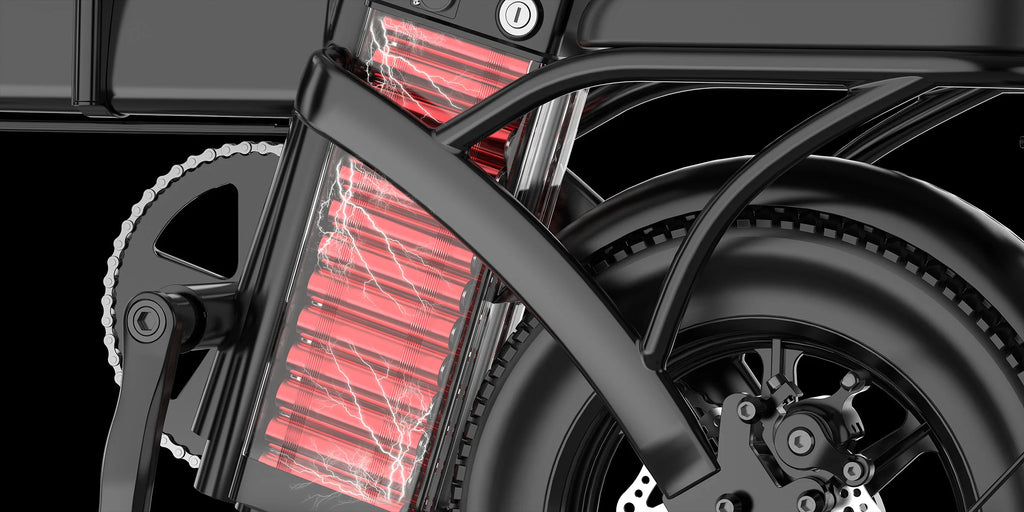 UPlee 14" Electric Bike – 500W, 48V 15Ah, 20MPH, 30-Mile Range, Lightweight