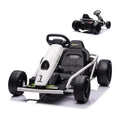 24V Go Kart Car for Kids 9Ah Battery 2 x 300W Motors 8.1Mph Fast Speed Drifting Circling Riding Racing Car Max Load 155Lbs 3-11Y