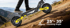 EOEOTWO 1200W Off-Road Electric Scooter – 48V, 30MPH, 11" Tubeless, Foldable