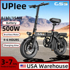 UPlee 14" Electric Bike – 500W, 48V 15Ah, 20MPH, 30-Mile Range, Lightweight