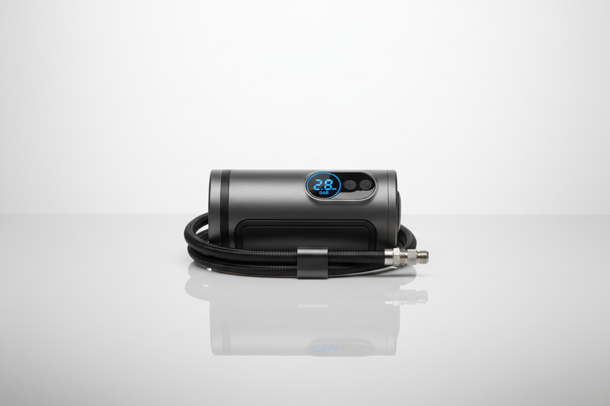 Digital Tire Air Pump Bright