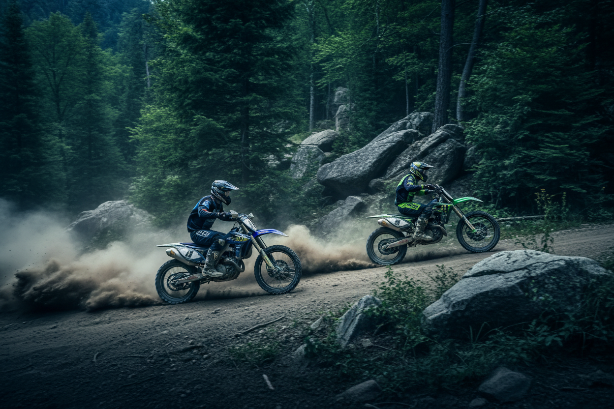 Off-road dirt bike hero v2